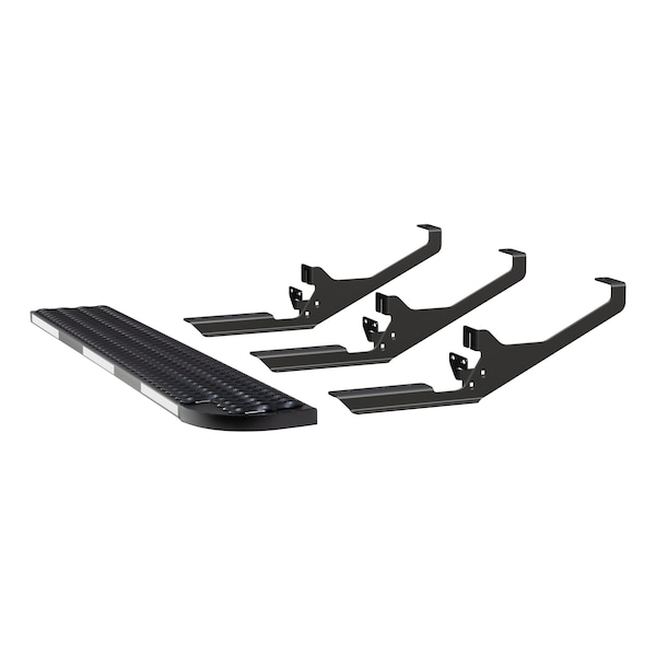 Grip Step XL 9.5" x 54" Steel Passenger Board Fleet Kit Sprinter